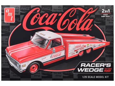 Amt Skill 2 Model Kit 1972 Chevrolet Pickup Truck "racer's Wedge" 2-in-1 Kit "coca-cola" 1/25 Scale Mode In Multi