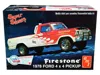Amt Skill 2 Model Kit 1978 Ford 4x4 Pickup Truck "firestone Super Stones" 1/25 Scale Model By