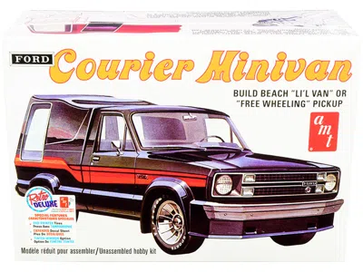 AMT SKILL 2 MODEL KIT 1978 FORD COURIER MINIVAN 2-IN-1 KIT 1/25 SCALE MODEL BY AMT