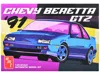 Amt Skill 2 Model Kit 1991 Chevrolet Beretta Gtz 1/25 Scale Model By  In Multi