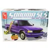 Amt Skill 2 Model Kit 1995 Gmc Sonoma Sls Pickup Truck With Snowboard & Boots 1 By 25 Scale Model