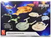 Amt Skill 2 Model Kit Allies And Adversaries Space Ship Set "star Trek" Franchise 1/2500 Scale Model By