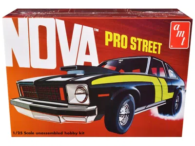 Amt Skill 2 Model Kit Chevrolet Nova Pro Street 1/25 Scale Model By  In Multi