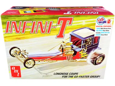 AMT SKILL 2 MODEL KIT INFINI-T CUSTOM DRAGSTER 1/25 SCALE MODEL BY AMT