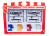 Amt Skill 2 Model Kit Light Commercial Classic Emergency Flasher Bars Set Of 10 Pieces For 1/25 Scale Mo