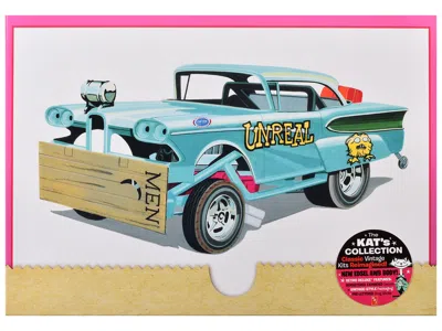 Amt Skill 2 Model Kit Of 1958 Edsel Funny Car "unreal" 1/25 Scale Model By