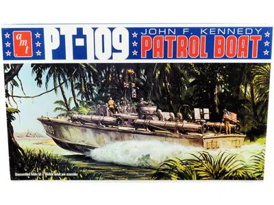 Amt Skill 2 Model Kit Pt-109 John F. Kennedy World War Ii Patrol Boat 1/64 Scale Model By  In Multi