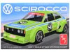 Amt Skill 2 Model Kit Volkswagen Scirocco "t/a Champ" 1/25 Scale Model By  In Green