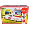 Amt Skill 3 Model 1960 Ford Ranchero With Vintage Ice Chest & Two Bottle Crates Coca-cola Kit For 1 By 2