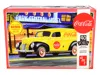Amt Skill 3 Model Kit 1940 Ford Sedan Delivery Van Coca-cola With Display Base 1 By 25 Scale Model