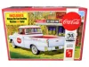 Amt Skill 3 Model Kit 1955 Chevrolet Cameo Pickup Truck "coca-cola" With Vintage Vending Machine And Dol