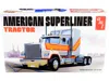 AMT SKILL 3 MODEL KIT AMERICAN SUPERLINER SEMI TRACTOR 1/24 SCALE MODEL BY AMT
