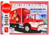 Amt Skill 3 Model Kit Ford C-600 City Delivery Truck "holiday Hauler - Coca-cola" 1/25 Scale Model By Am