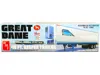 Amt Skill 3 Model Kit Great Dane 40 Ft. Reefer Refrigerated Trailer 1/25 Scale Model By