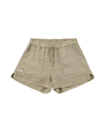 Amundsen 3.5incher Safari Linen Shorts Womens In Neutral