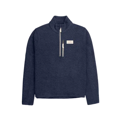 Amundsen Hut Half Zip Womens In Blue