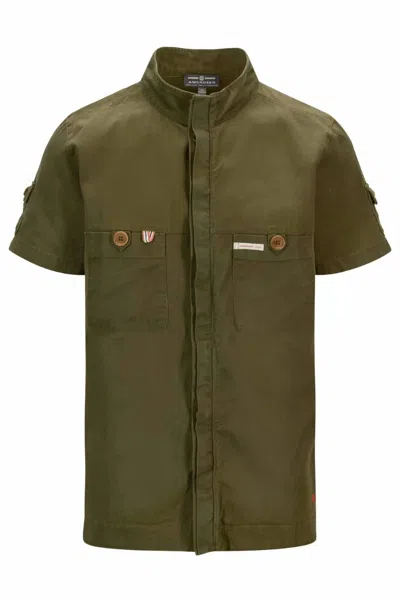 Amundsen Men's Adventure Shirt In Spruce Green