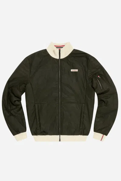 Amundsen Men's Breguet Waxed Jacket In Olive In Multi