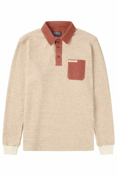 Amundsen Men's Chukka Sweater In Terra Red In Multi