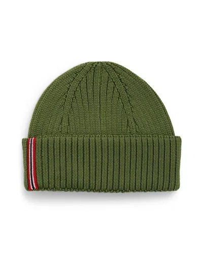 Amundsen Men's Merino Beanie In Faded Woad Green