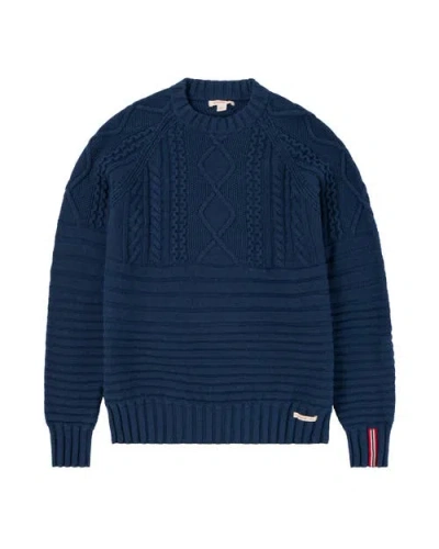 Amundsen Old Salt Sweater Mens In Blue