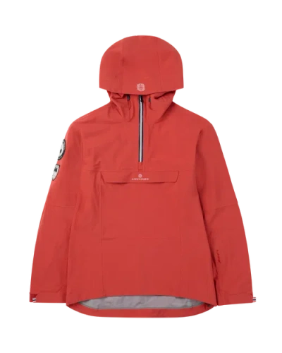 Amundsen Peak Anorak Mens In Red