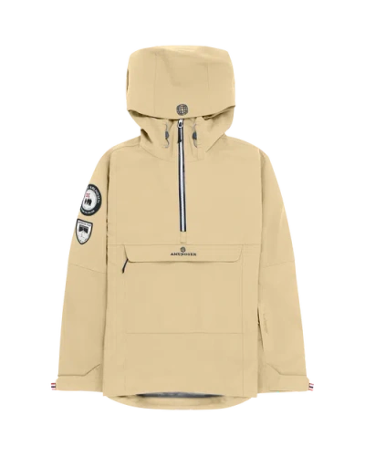 Amundsen Peak Anorak Womens In Brown