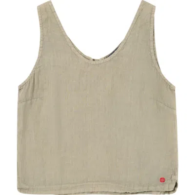 Amundsen Safari Linen Top Womens In Brown