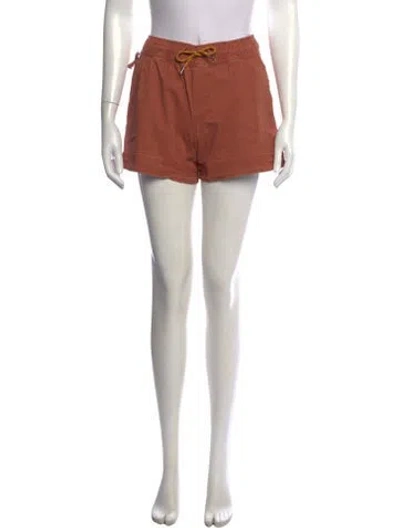 Pre-owned Amundsen Sports Mini Shorts In Orange