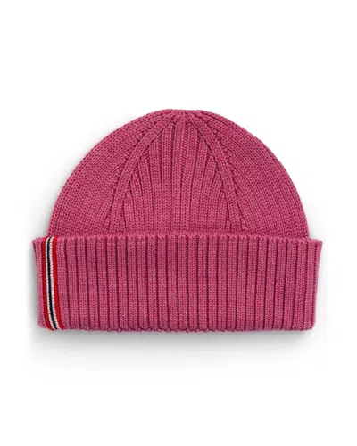 Amundsen Unisex Merino Beanie In Peony Pink