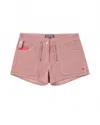 Amundsen Women's 3-incher Concord G. Dyed Shorts In Faded Peony Pink In Pink