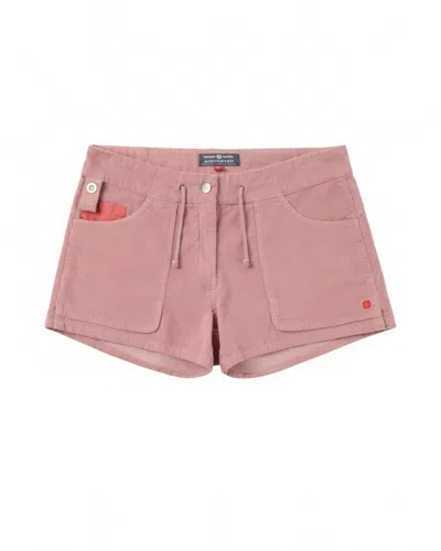 Amundsen Women's 3-incher Concord G. Dyed Shorts In Faded Peony Pink