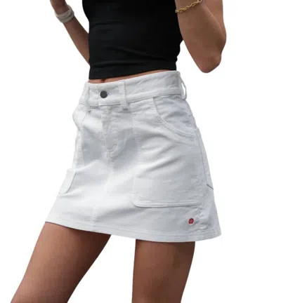 Amundsen Women's Concord G. Dyed Skirt In White In Blue