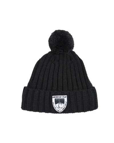 Amundsen Women's Groomer Beanie In Faded Navy In Black