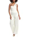 Amur Blynn Drape Jumpsuit In White