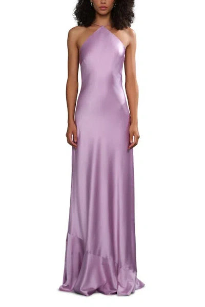 Amur Camila Maxi Dress In Purple