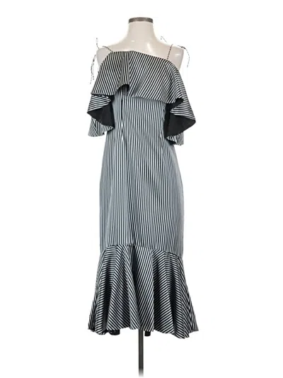 Pre-owned Amur Casual Dress In Gray