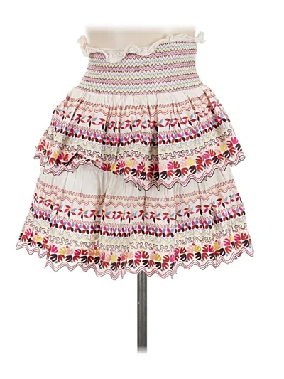 Pre-owned Amur Casual Skirt In White