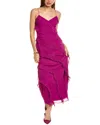 Amur Chara Evening Gown In Purple