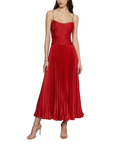 AMUR CHERRY DROP WAIST MIDI DRESS