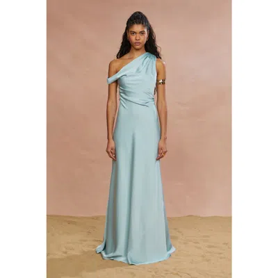Amur Chloe Gown In Blue