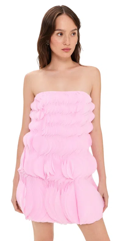 Amur Christine Mini Dress Lumen Lavender In Pink