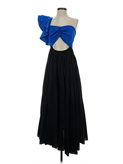 Pre-owned Amur Cocktail Dress In Blue