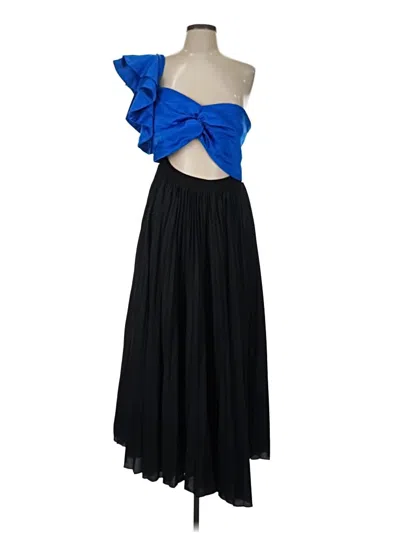 Pre-owned Amur Cocktail Dress In Blue