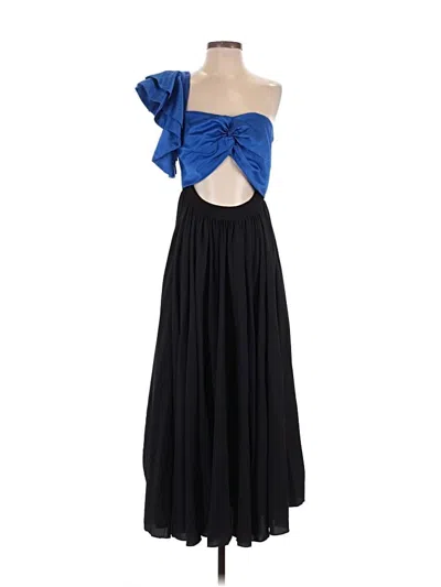 Pre-owned Amur Cocktail Dress In Blue