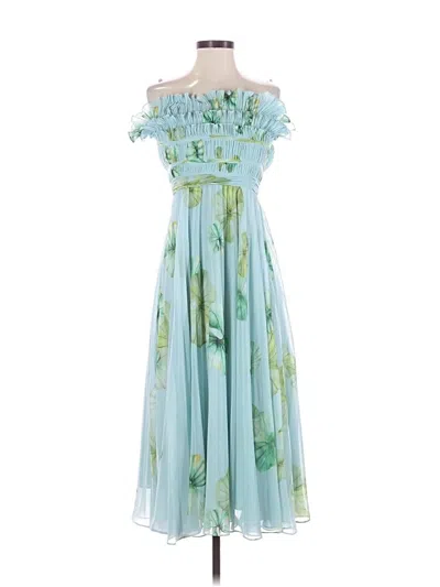 Pre-owned Amur Cocktail Dress In Blue