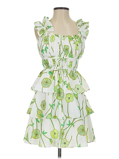 Amur Cocktail Dress In Green