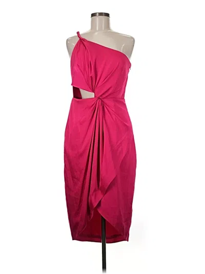 Pre-owned Amur Cocktail Dress In Pink