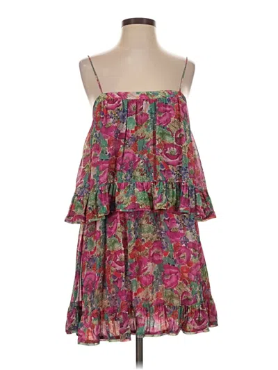 Pre-owned Amur Cocktail Dress In Pink