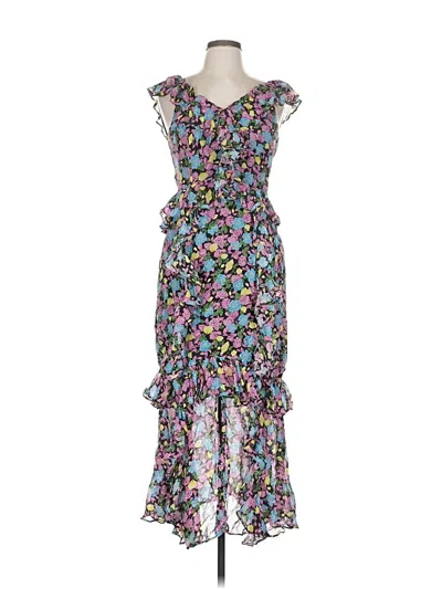 Pre-owned Amur Cocktail Dress In Purple